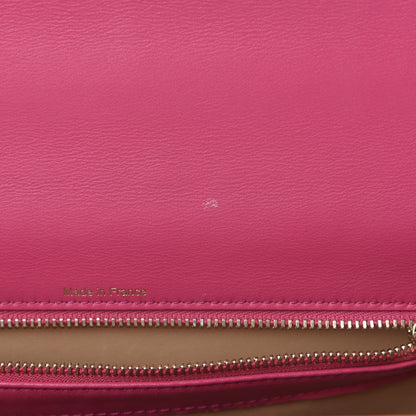 Delvaux Calfskin MM Tempete Satchel Fuchsia 12 of 13