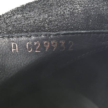 Chanel Suede CC Chain Ankle Boots 37.5 Black 8 of 9