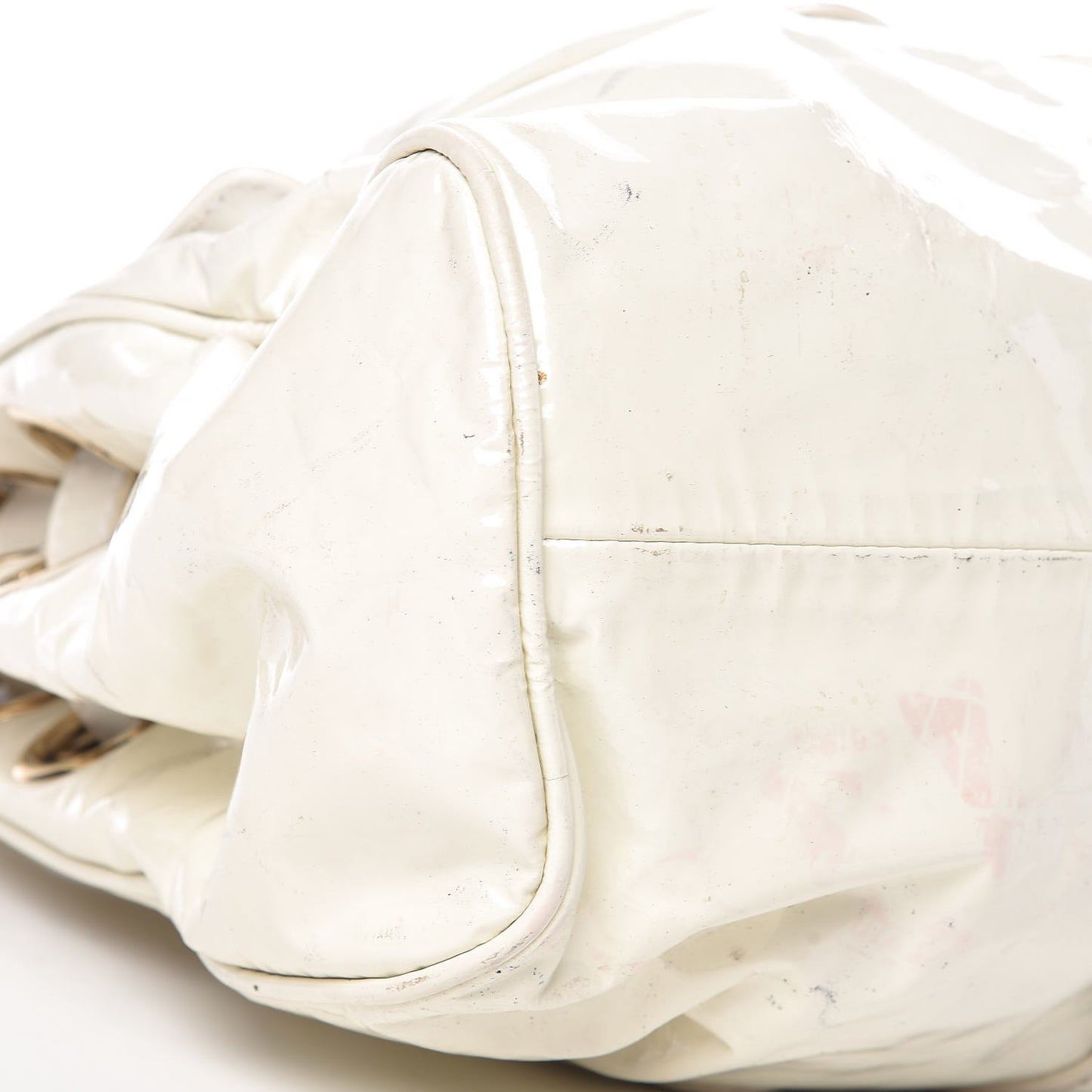 Patent Riki Bag White