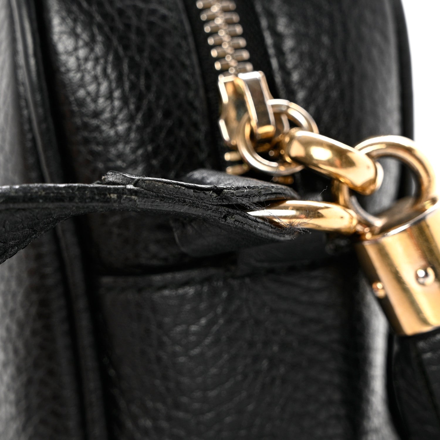 Gucci Pebbled Calfskin Small Soho Disco Bag Black 11 of 11