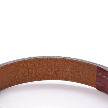 Hermes Epsom Micro Rivale Bracelet XS Rouge Grenat 7 of 7