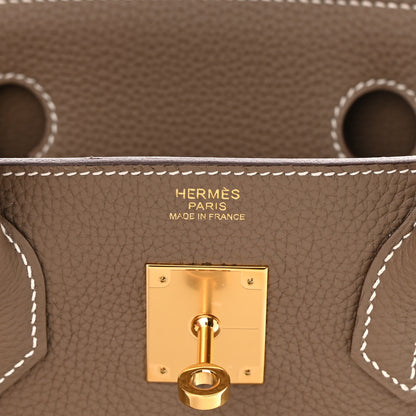 Hermes Togo Birkin 30 Etoupe 6 of 10