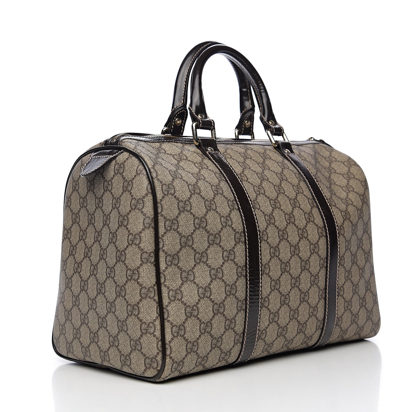 GG Plus Monogram Medium Joy Boston Dark Brown