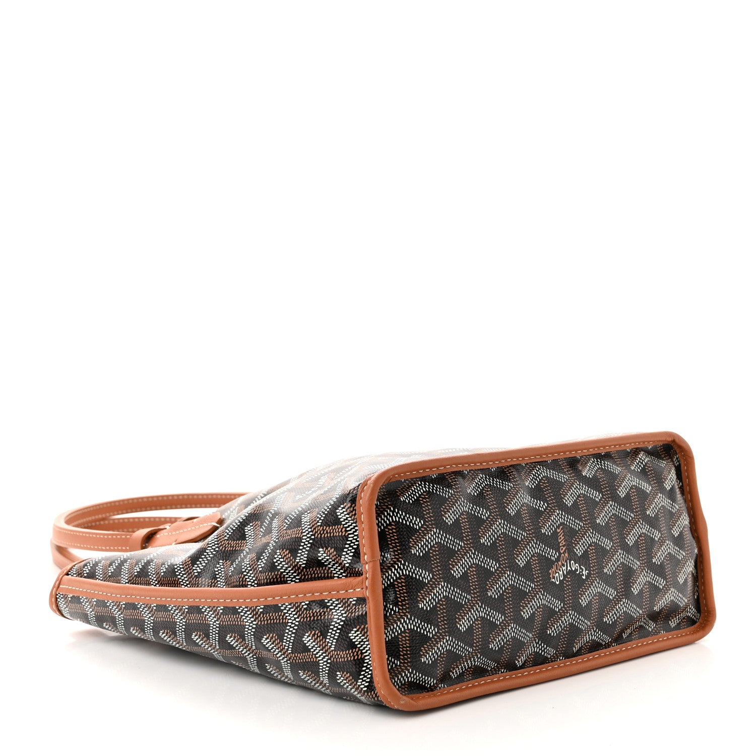 Goyard Goyardine Reversible Mini Anjou Black Gold 5 of 11
