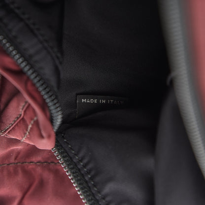 Prada Tessuto Nylon Montagna Belt Bag Granato 8 of 11