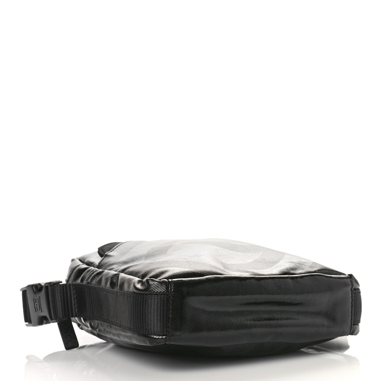 Coated Canvas Sport Crossbody Black