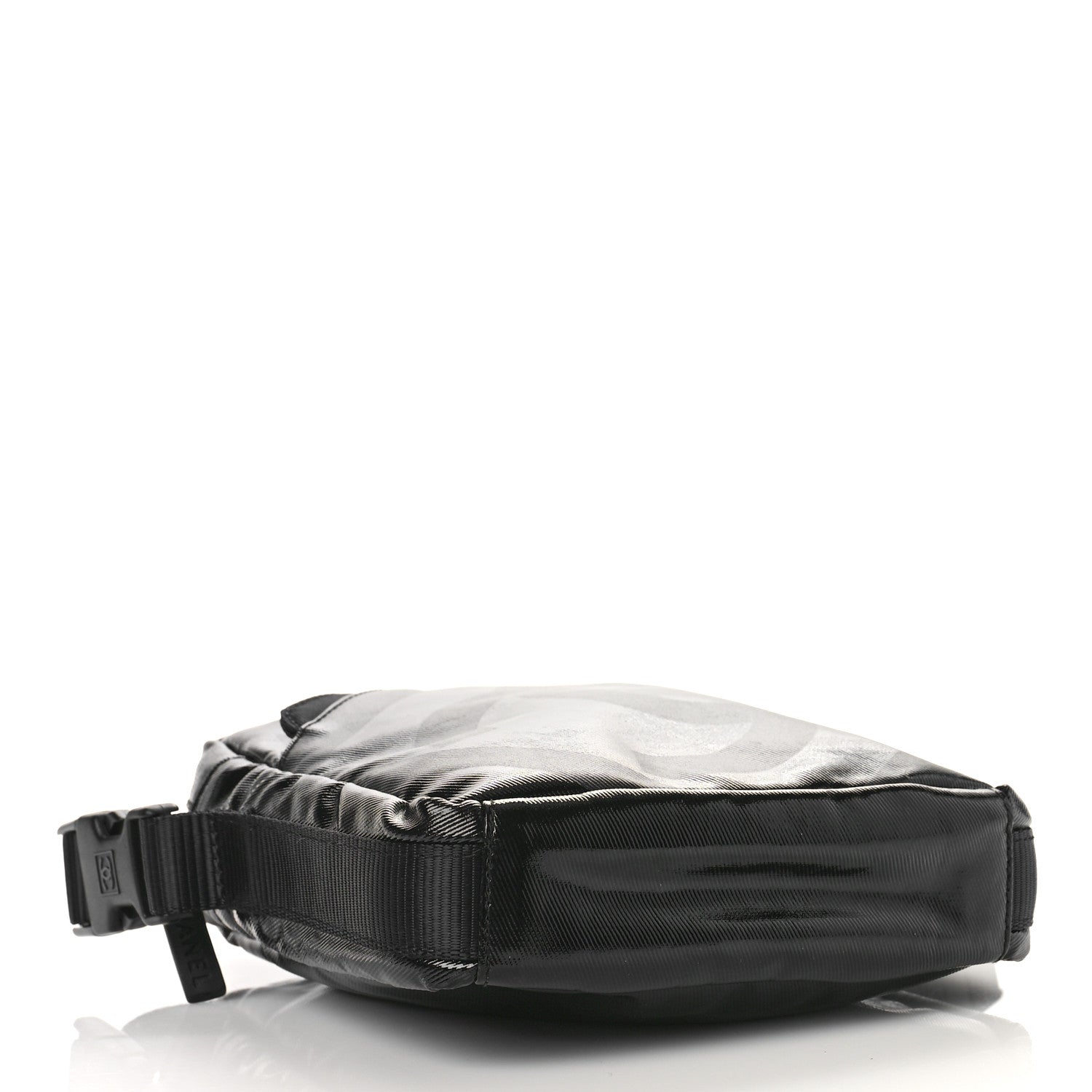 Chanel Coated Canvas Sport Crossbody Black 3 of 11