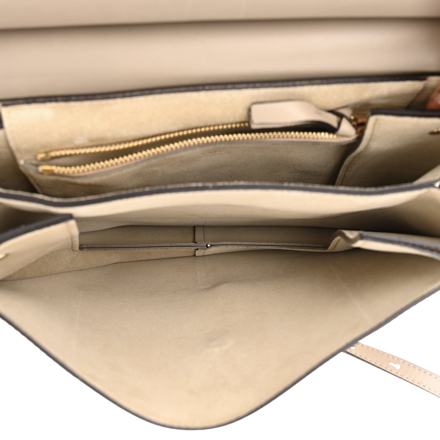 Calfskin Suede Medium Faye Shoulder Bag Motty Grey