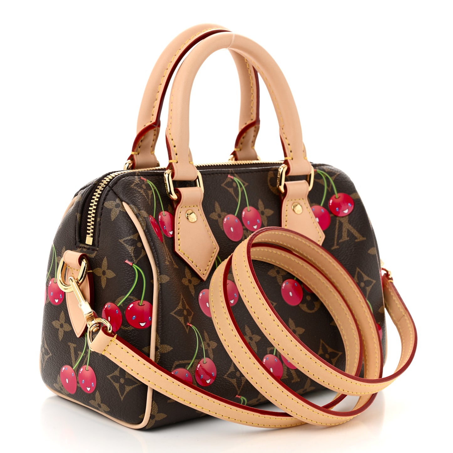 LV X TM Monogram Cerises Speedy Bandouliere 20