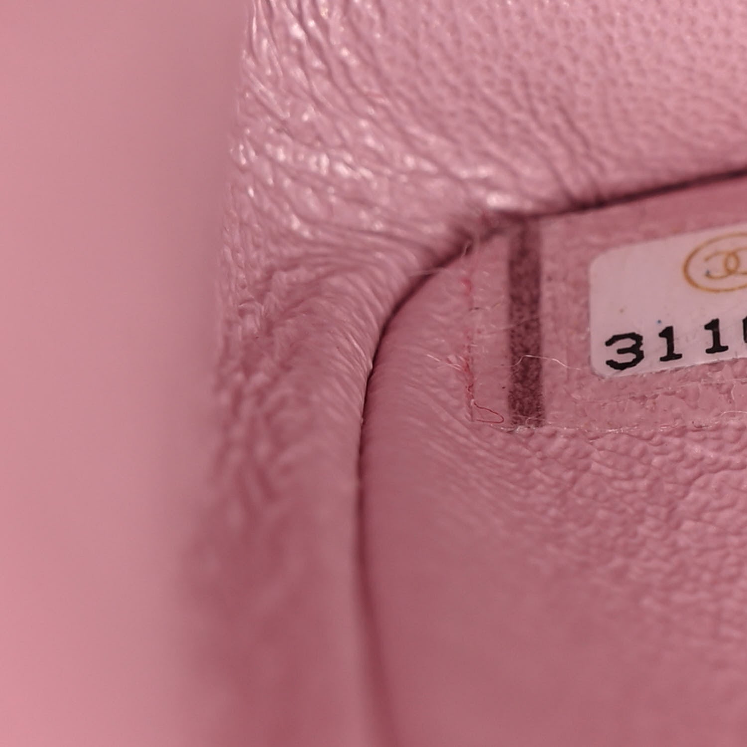 Chanel Iridescent Calfskin Quilted Medium Double Flap Pink 7 of 11
