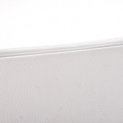 Hermes Taurillon Clemence Birkin 35 White 38 of 44