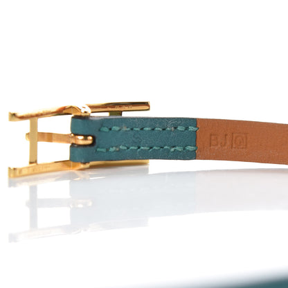 Hermes Swift Hapi 3 MM Triple Tour Bracelet S Malachite 4 of 12
