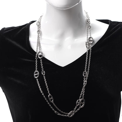 Hermes Sterling Silver Farandole Necklace 160 2 of 5