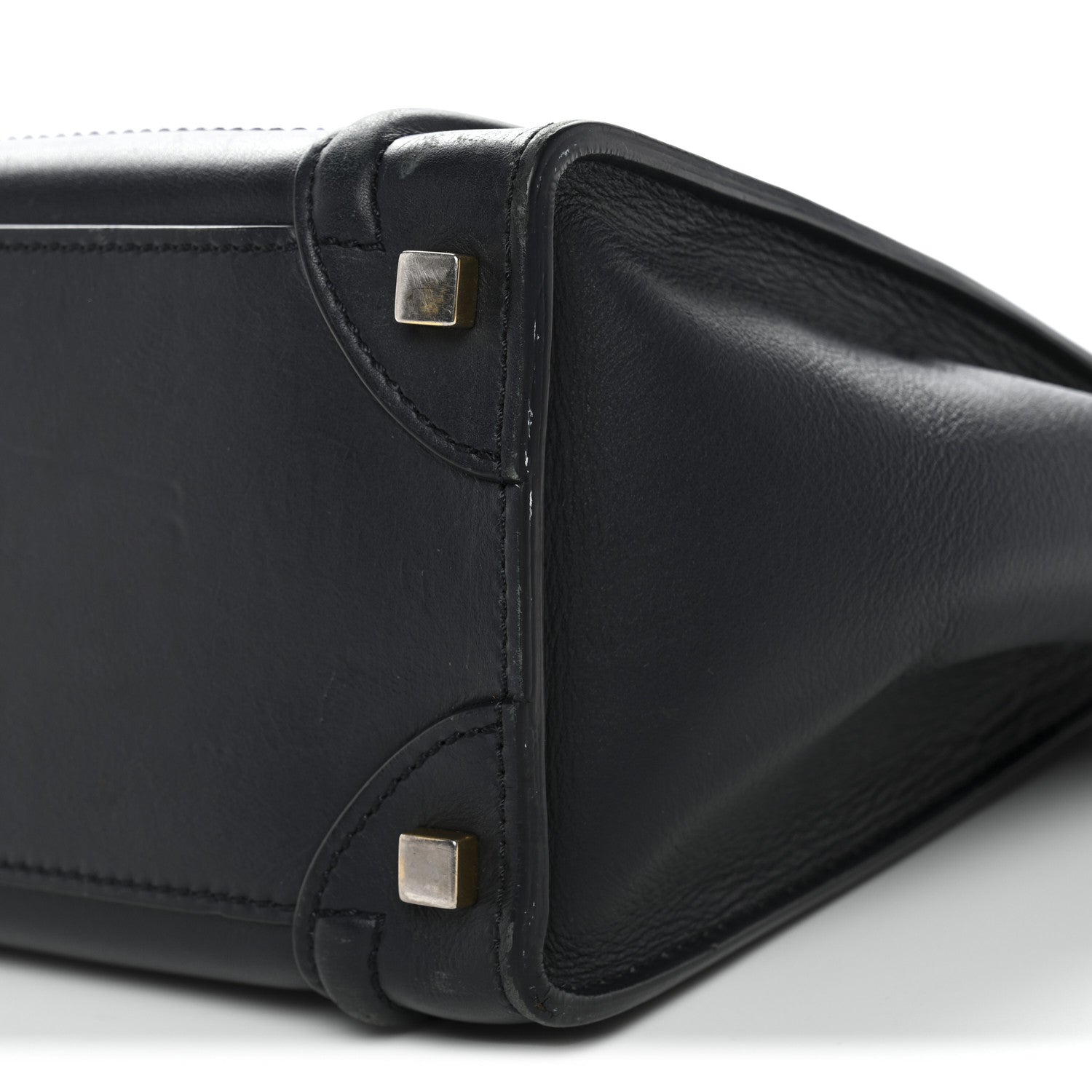 Celine Smooth Calfskin Micro Luggage Navy Blue 9 of 17