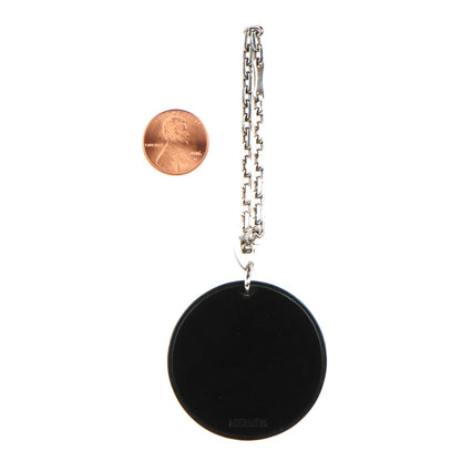 Hermes Box Bull Key Chain Bag Charm Black 2 of 7