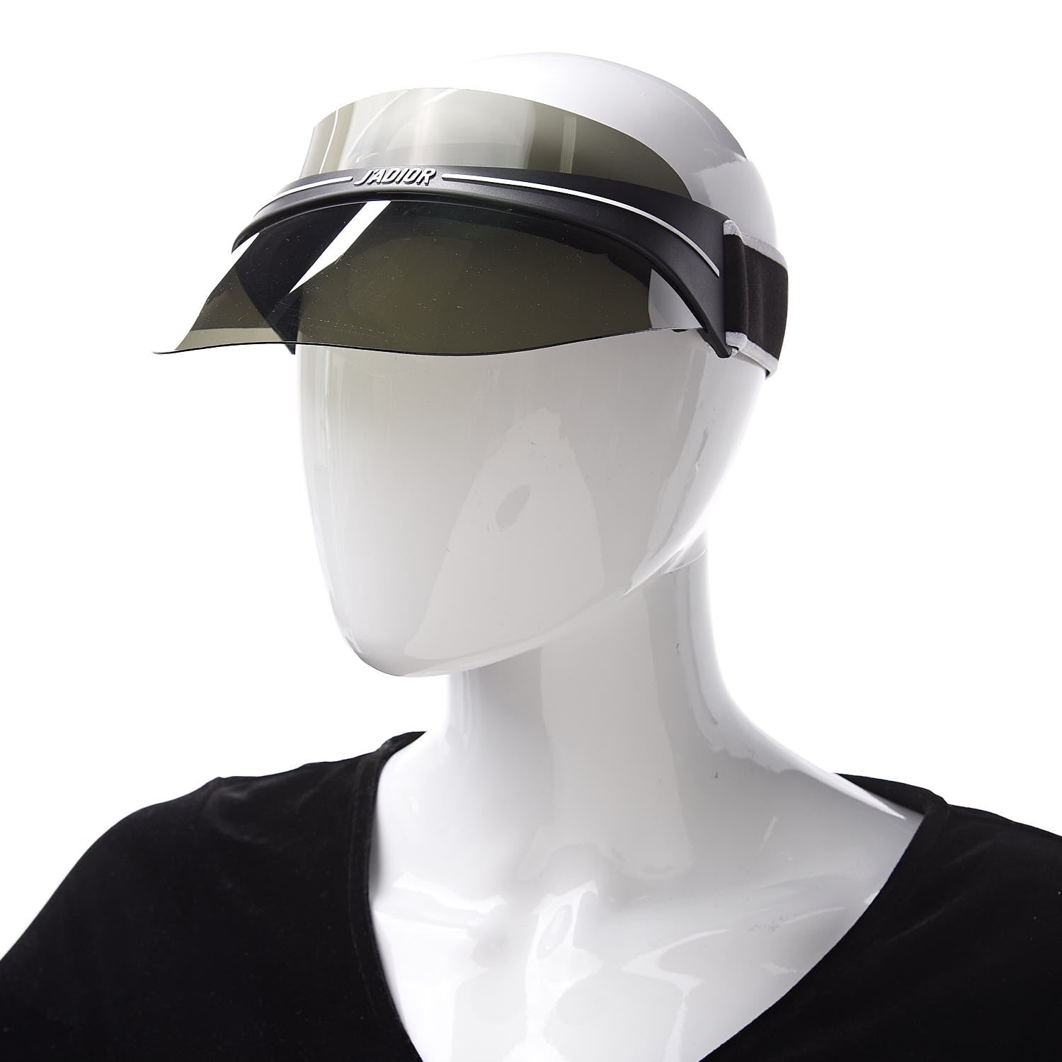 Christian Dior Mirrored DiorClub1 Sun Visor Black 2 of 7