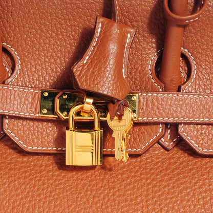 Hermes Togo Birkin 35 Gold 11 of 11
