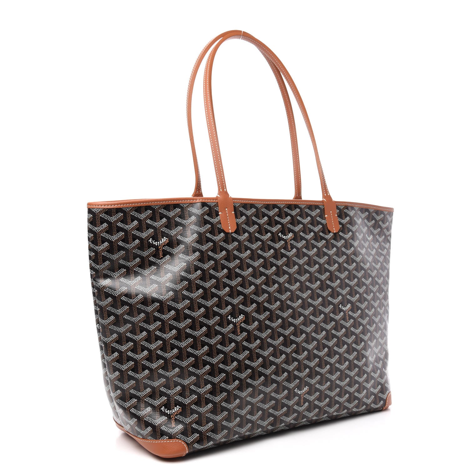 Goyard Goyardine Artois MM Black Gold 3 of 13