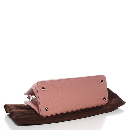 Louis Vuitton Taurillon Capucines MM Magnolia 4 of 7