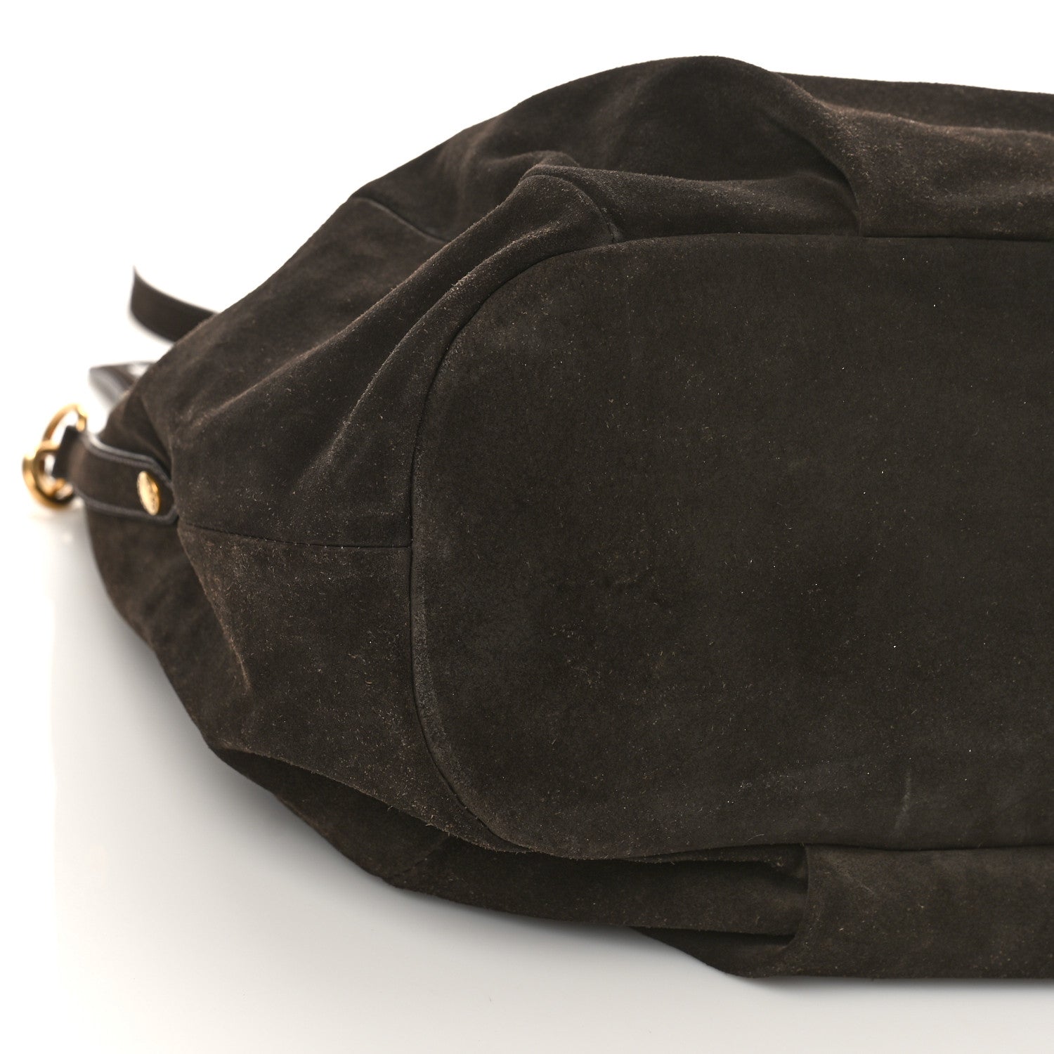 Prada Suede Scamosciato Tote Grafite 7 of 9