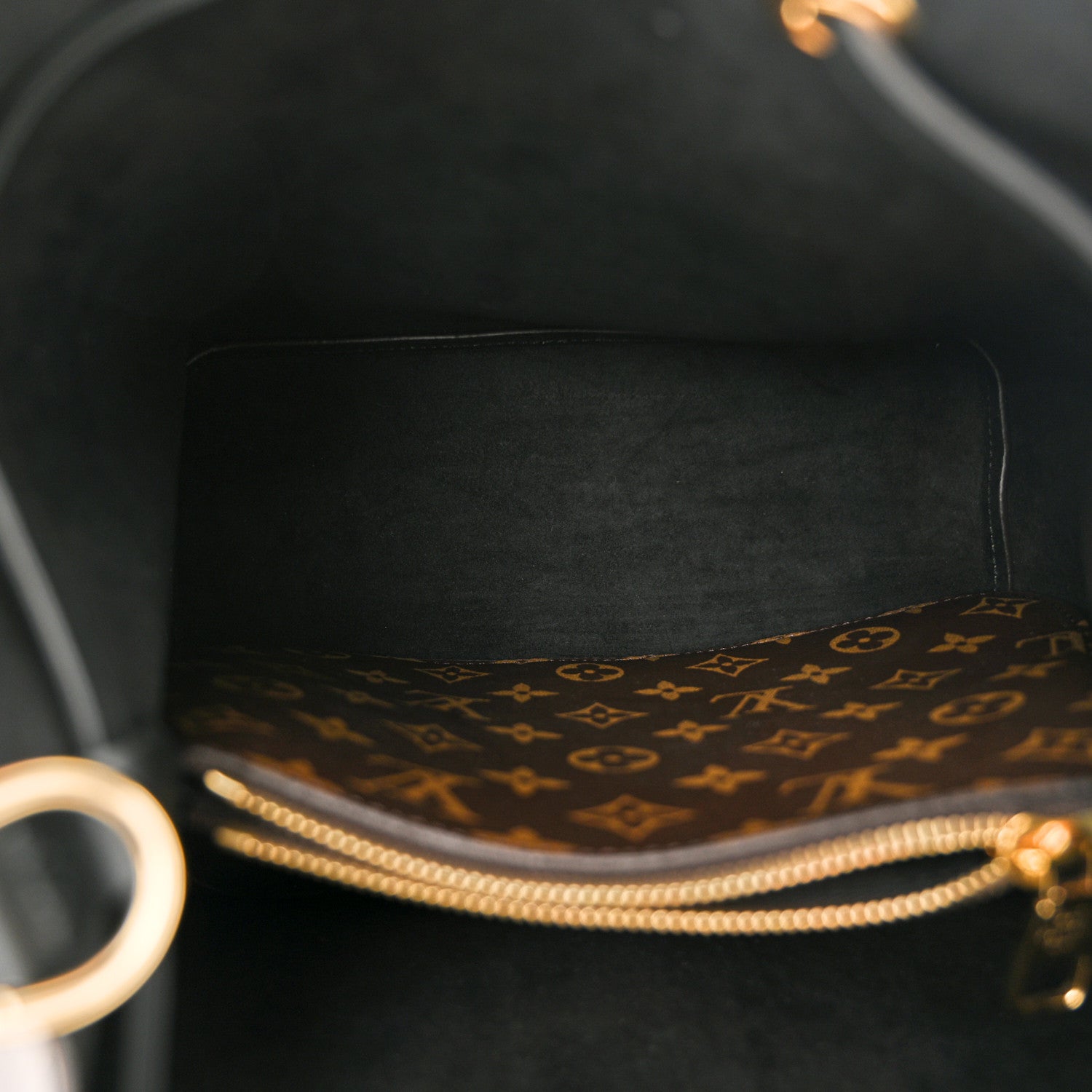 Louis Vuitton Monogram Neonoe MM Black 5 of 9