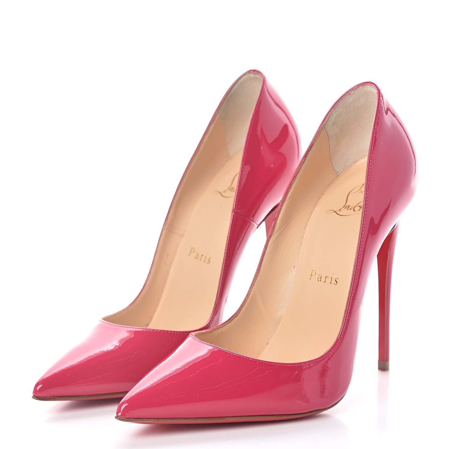 Christian Louboutin Patent So Kate 120 Pumps 36.5 Rose 3 of 8
