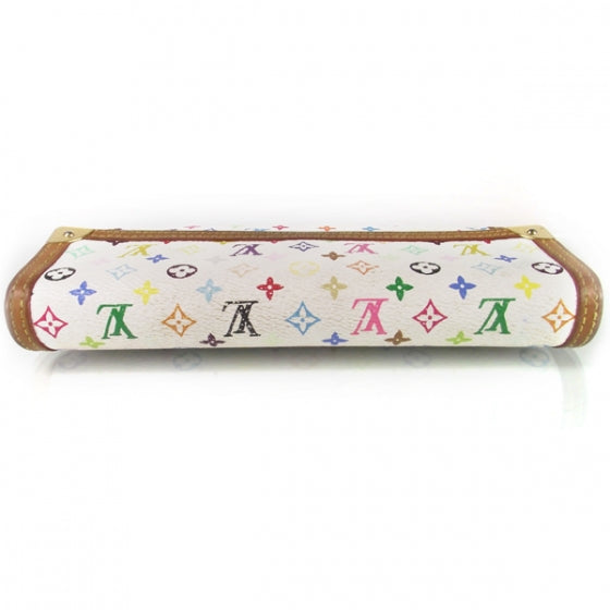 Louis Vuitton Monogram Multicolor Porte Tresor International Wallet White 2 of 8