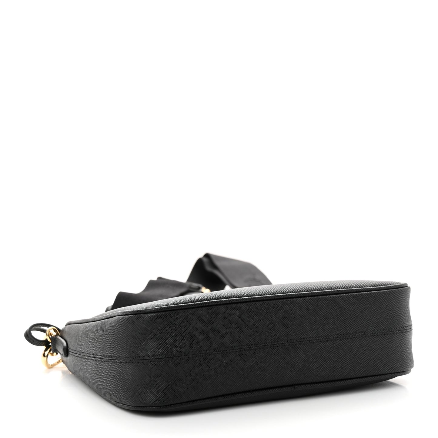 Saffiano Lux Re-Edition 2005 Shoulder Bag Black