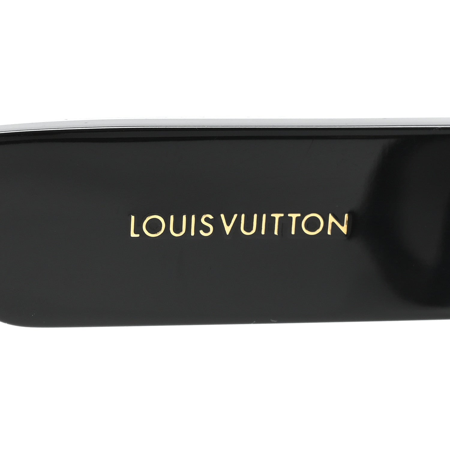 Louis Vuitton Acetate Blade Sunglasses Z1616E Black Black 5 of 8