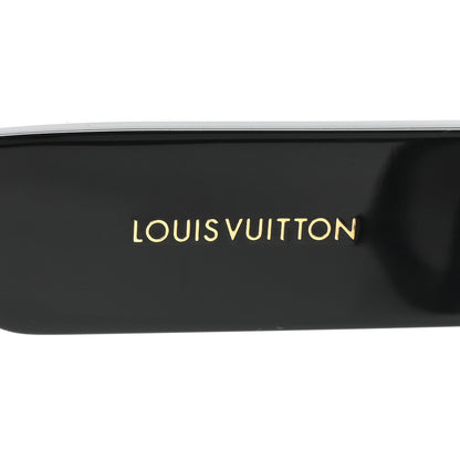 Louis Vuitton Acetate Blade Sunglasses Z1616E Black Black 5 of 8