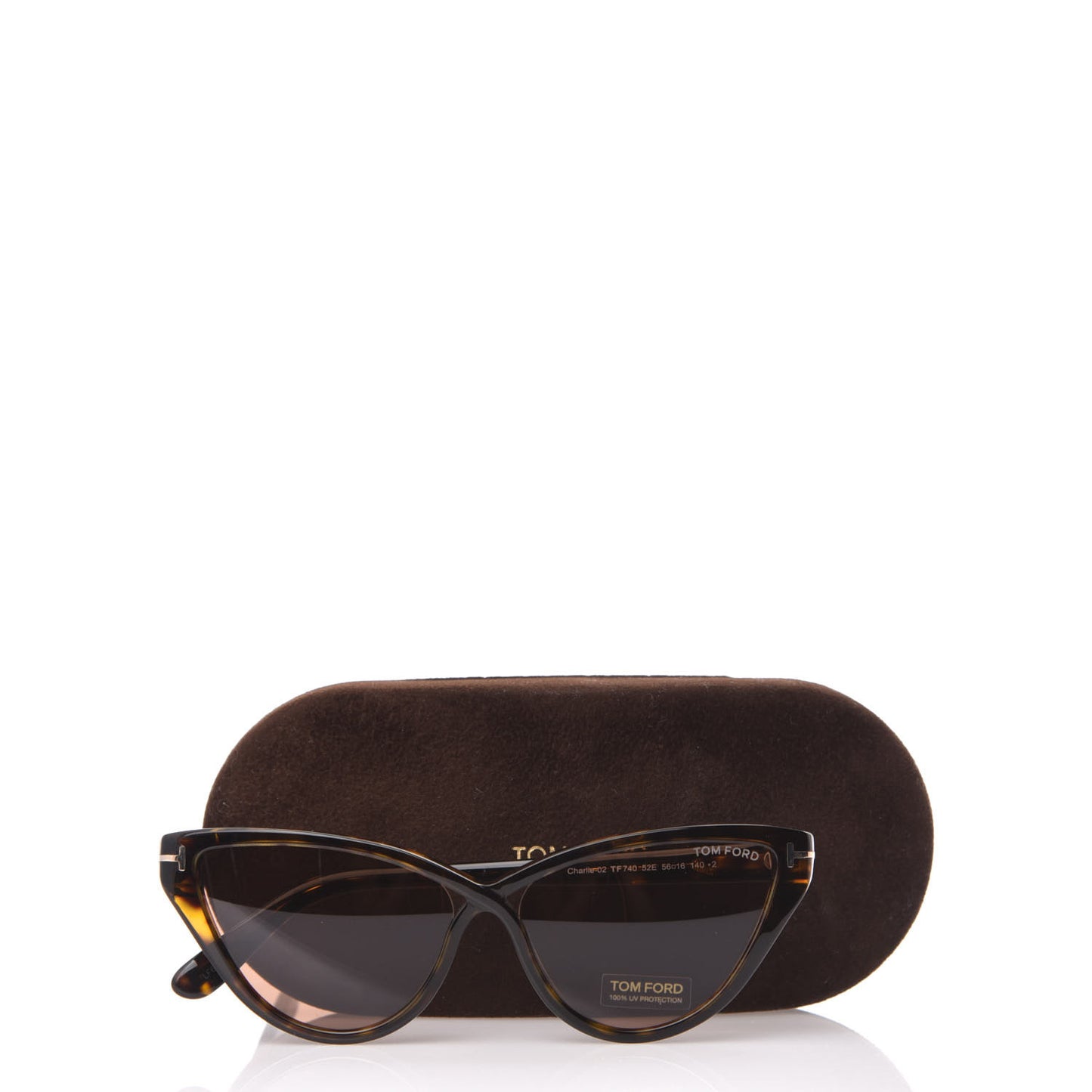 Acetate Charlie 02 Sunglasses TF740 Tortoise