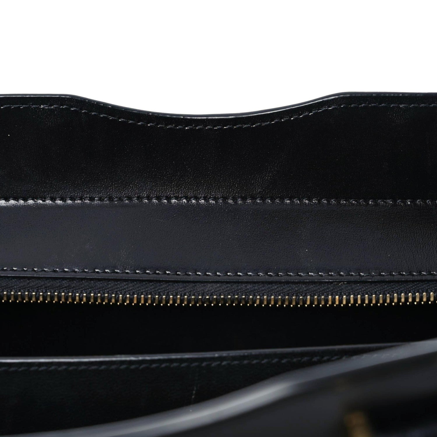 Saint Laurent Shiny Calfskin Large Uptown Tote Black 24 of 24