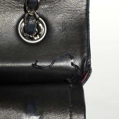 Chanel Lambskin Quilted Medium Double Flap Black 14 of 26