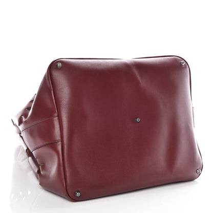 Alaia Calfskin Oval Laser Cut Out Tote Pourpre 5 of 9