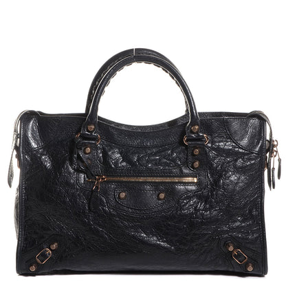 Balenciaga Agneau Giant 12 Rose Gold Hardware City Black 1 of 12