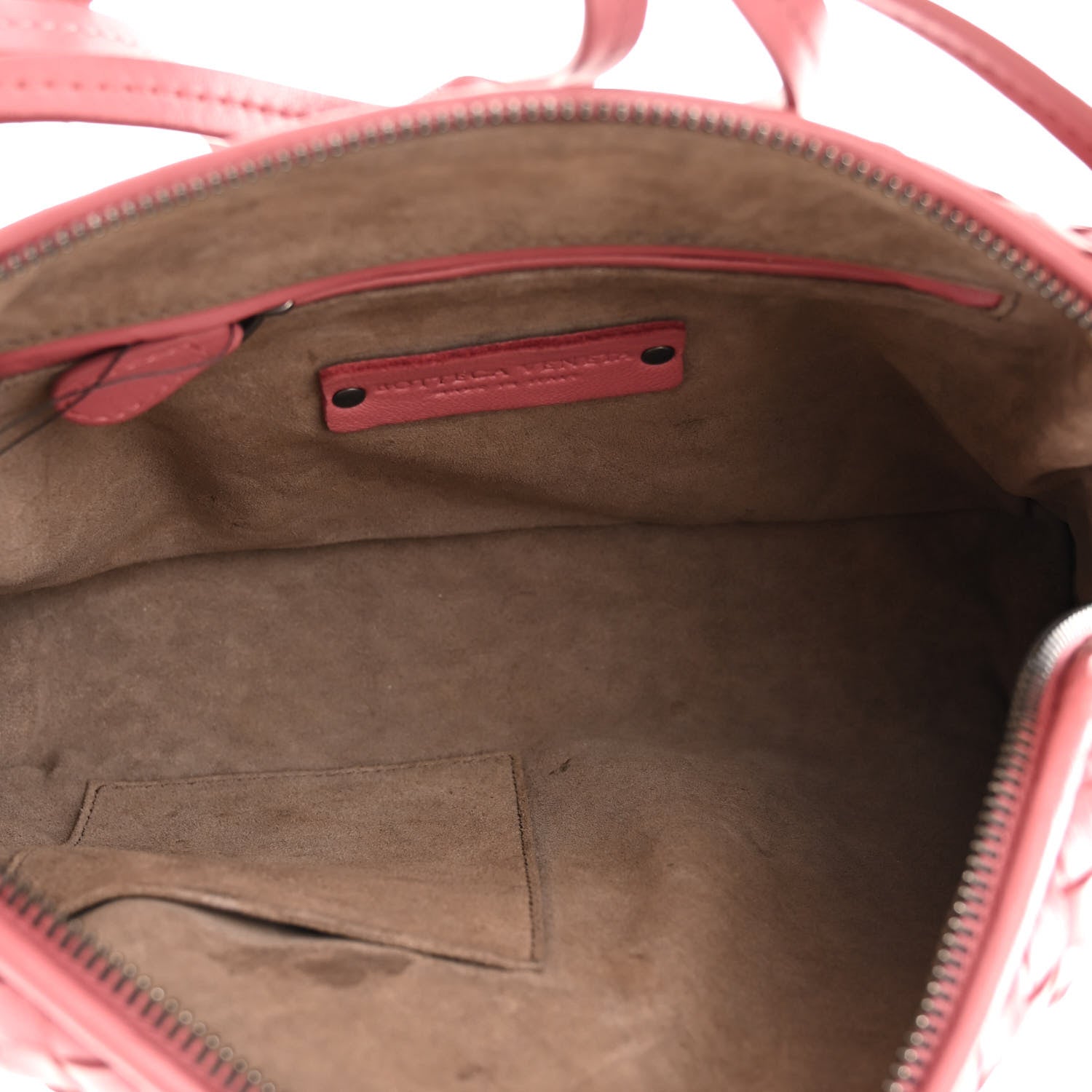 Bottega Veneta Nappa Intrecciato Nodini Crossbody Messenger Rose Pink 5 of 11