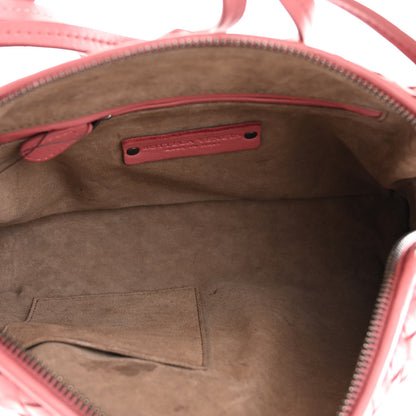Bottega Veneta Nappa Intrecciato Nodini Crossbody Messenger Rose Pink 5 of 11