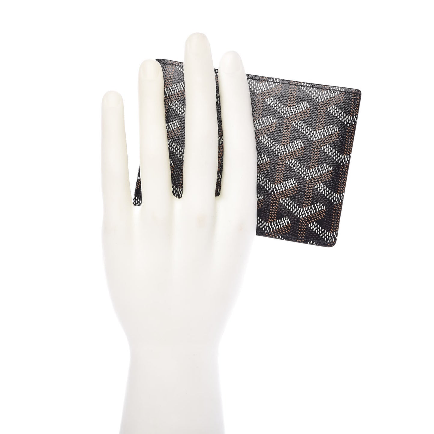Goyardine Bi-Fold Victoire PM Wallet Black