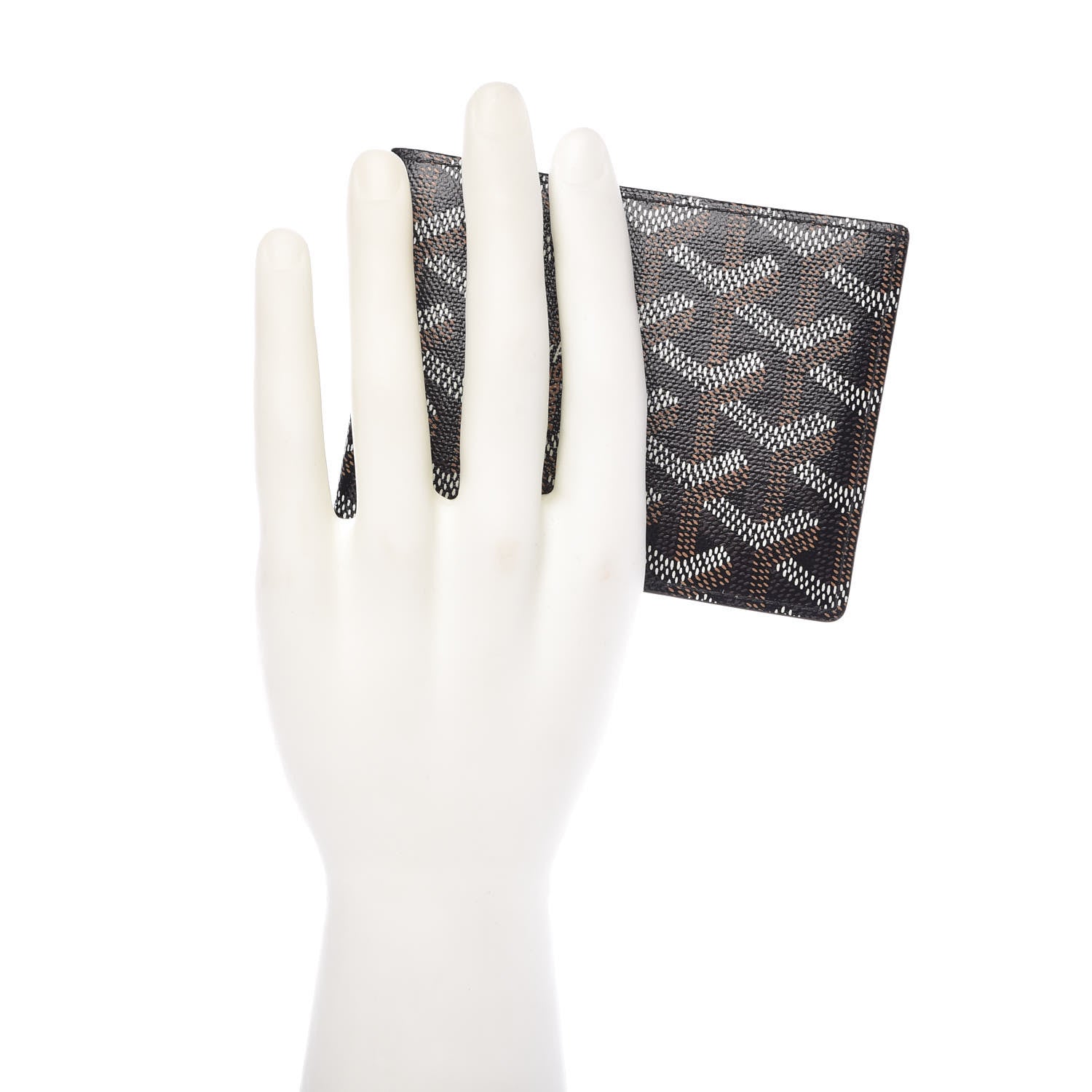 Goyard Goyardine Bi-Fold Victoire PM Wallet Black 2 of 9
