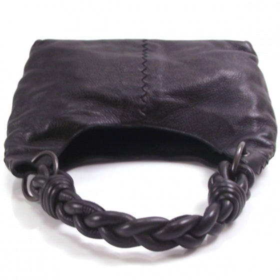 Leather Braided Tote