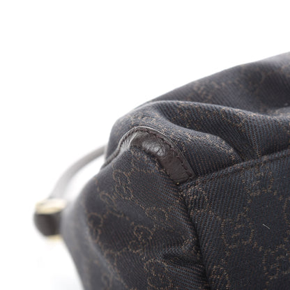 Gucci Monogram D Ring Hobo Dark Brown 9 of 13