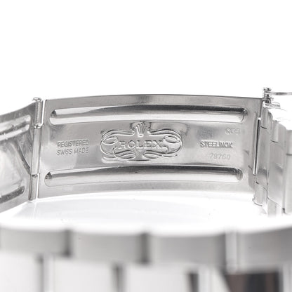Rolex Stainless Steel Platinum 40mm Oyster Perpetual Date Yacht-Master Watch Silver 16622 6 of 7