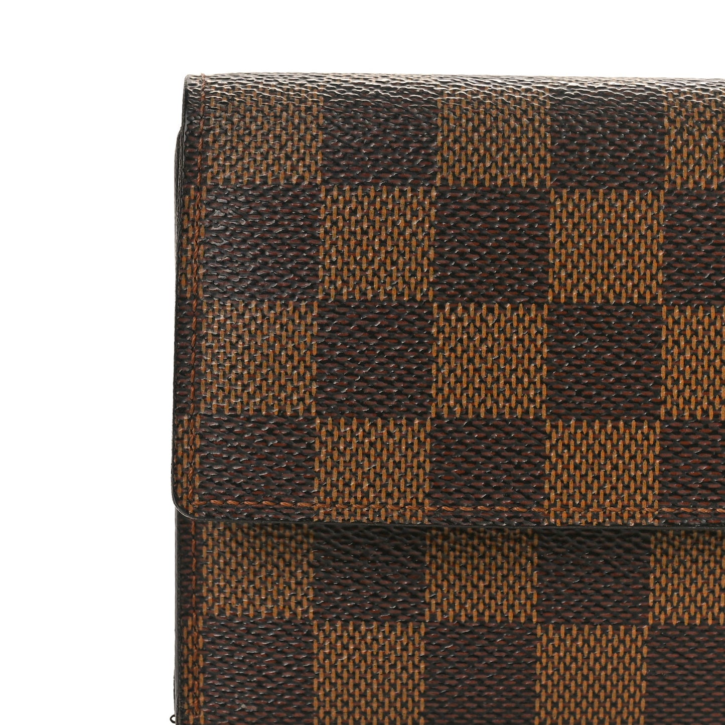 LOUIS VUITTON Damier Ebene Sarah Wallet