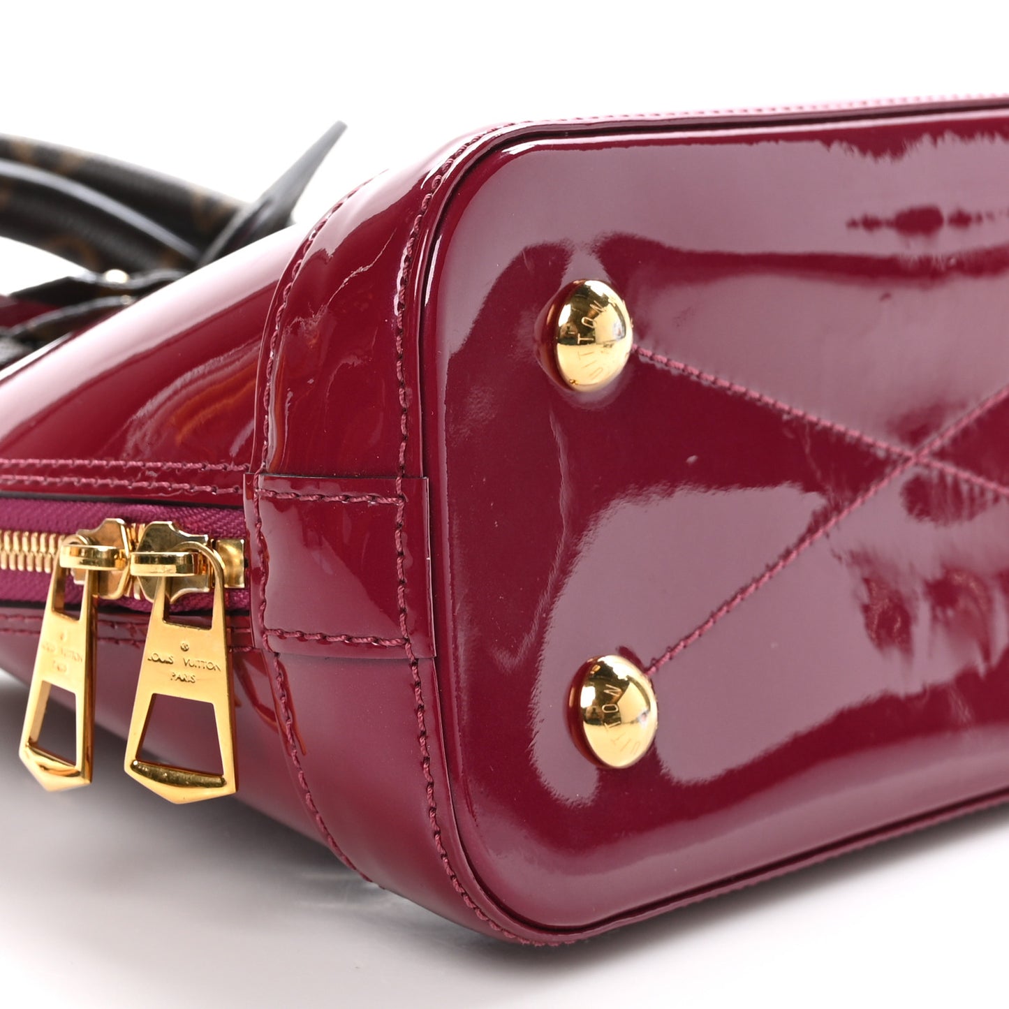 Patent Monogram Alma BB Magenta