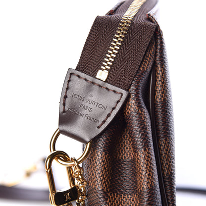 Louis Vuitton Damier Ebene Eva Clutch 9 of 11