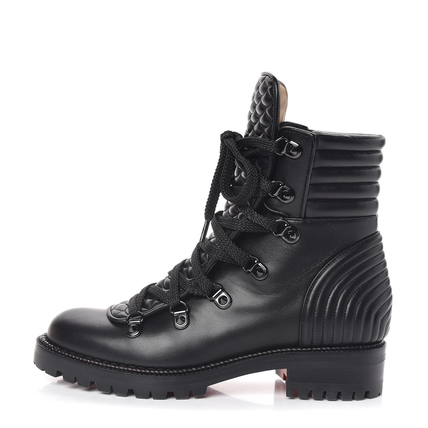 Nappa Mad Flat Boots 36 Black