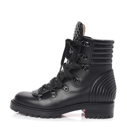 Christian Louboutin Nappa Mad Flat Boots 36 Black 1 of 8