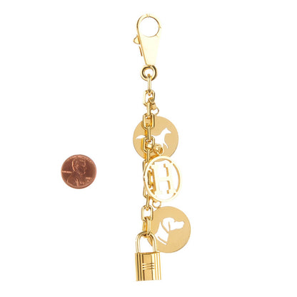 Hermes Breloque Bag Charm Gold 2 of 4