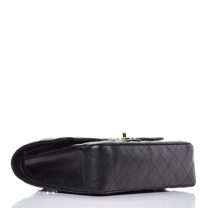 Chanel Caviar Quilted Medium Double Flap Black 5 of 9