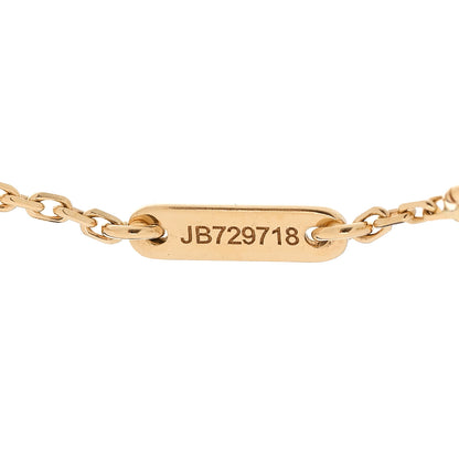 Van Cleef & Arpels VAN CLEEF & ARPELS 18K Yellow Gold Mother of Pearl Sweet Alhambra Bracelet 5 of 6